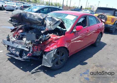 2022 Hyundai Elantra Sel z USA, uszkodzony, nr VIN KMHLS4AG4NU217217